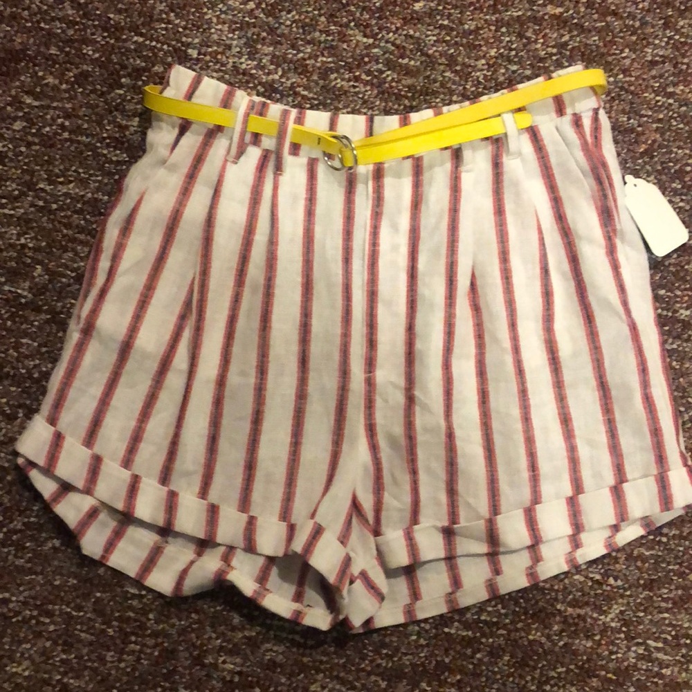 Striped shorts